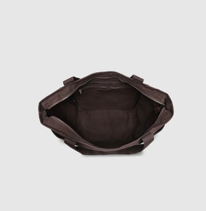 Charlotte tote - choc