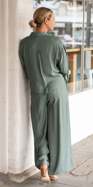 Paris pants - sage