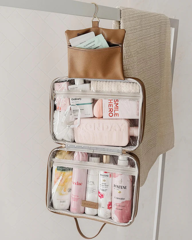 Baby Emma cosmetic case - camel