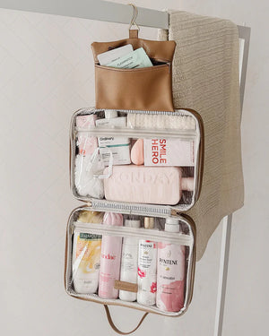 Baby Emma cosmetic case - camel