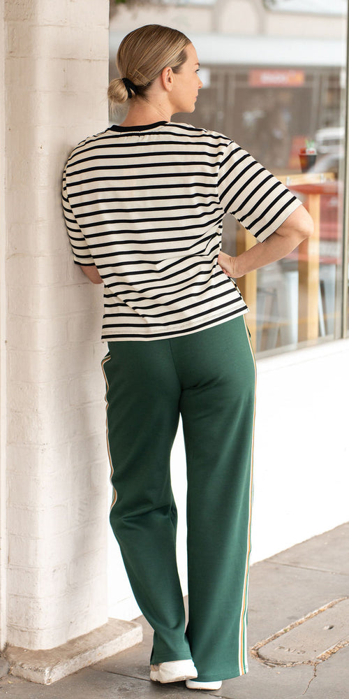 Blake tee - black/ivory