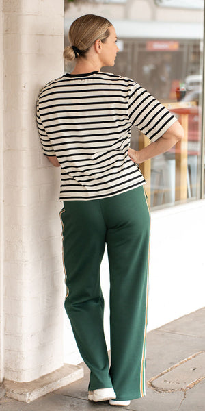 Blake tee - black/ivory