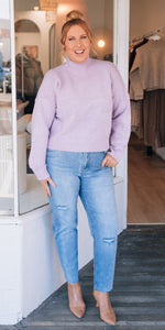 Natalia knit - lilac