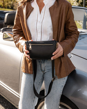 Austin sling bag - black