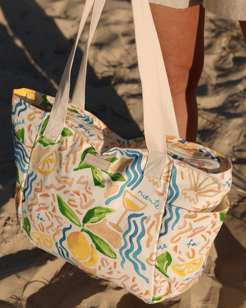 Charlotte tote - summer print