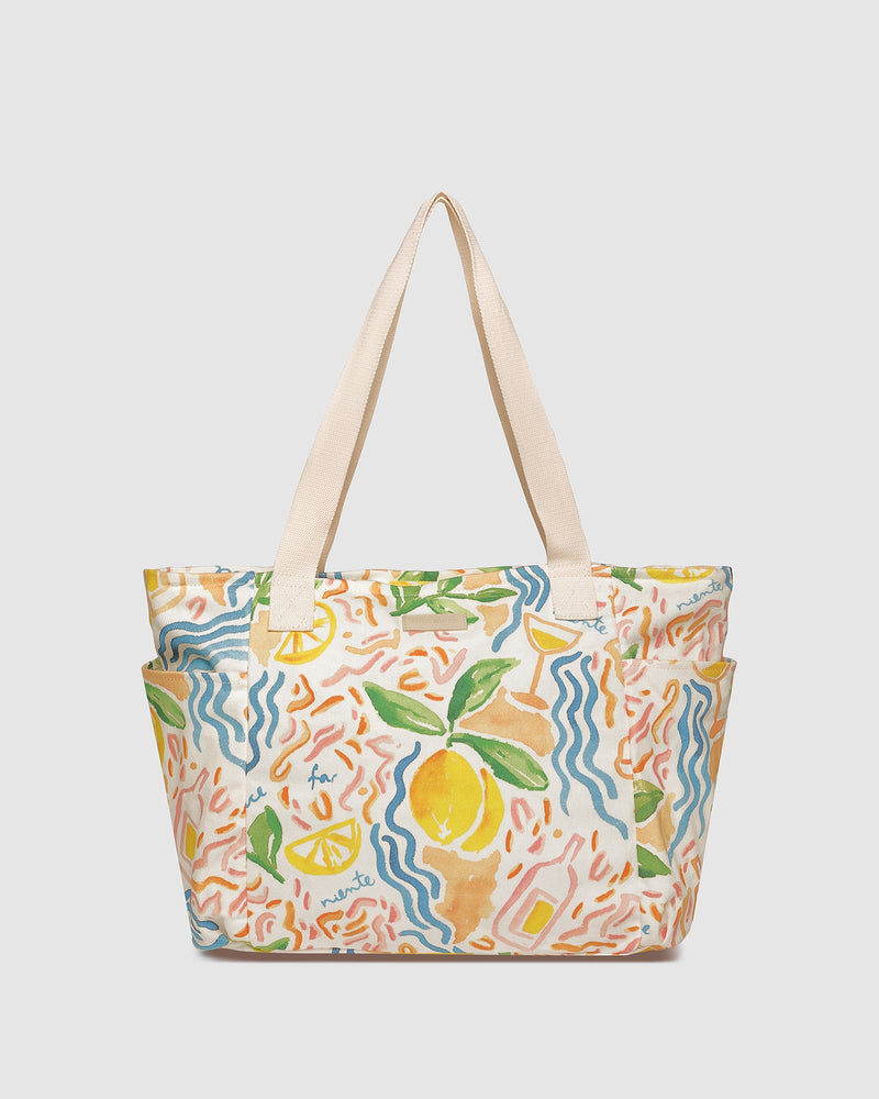 Charlotte tote - summer print