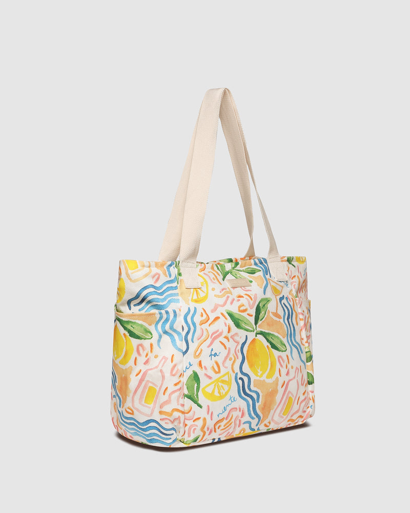 Charlotte tote - summer print