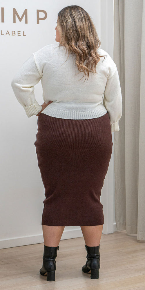 Tina skirt - coffee