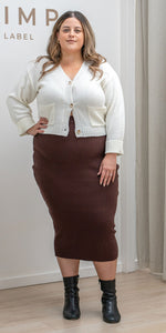 Tina skirt - coffee