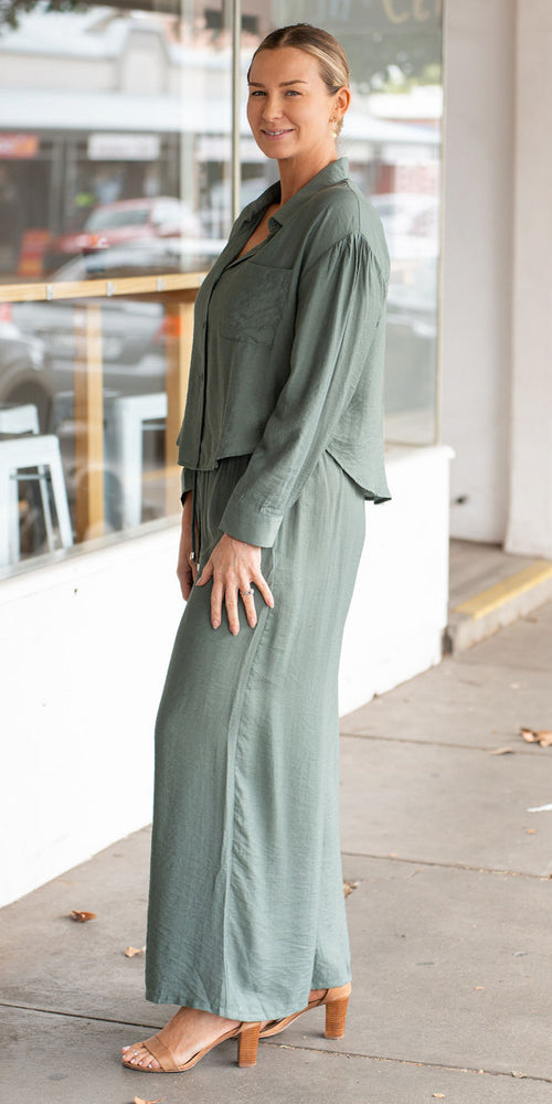 Paris pants - sage
