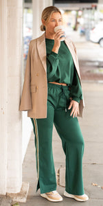 Bowie track pants - green