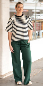 Blake tee - black/ivory