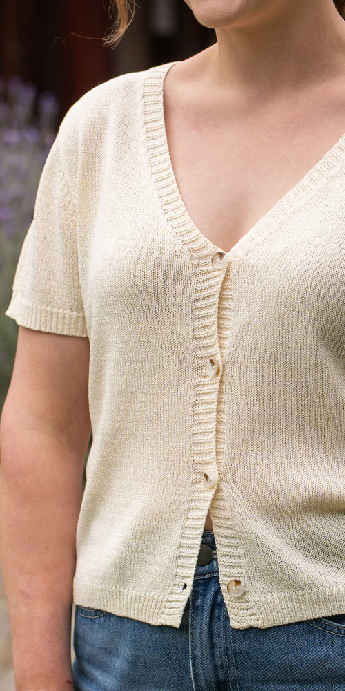 Jesse knit tee - butter