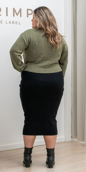 Murphy cardi - kahki