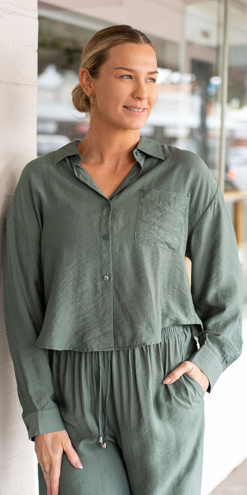 Paris pants - sage