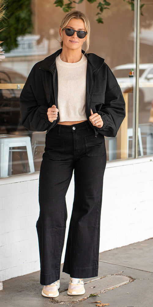 Harper jeans - black