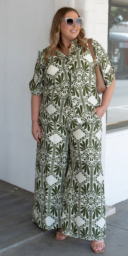 Sylvie shirt - olive