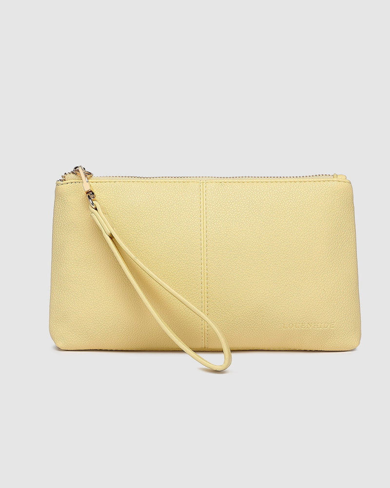 Mimi clutch - lemon