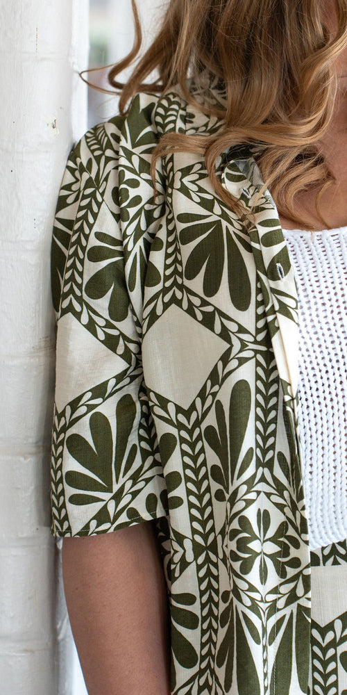 Sylvie shirt - olive