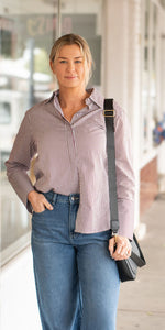 Melody shirt - burgundy