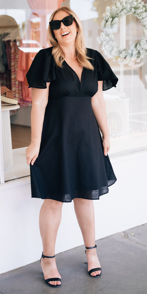 Amelia dress - black