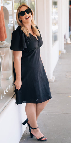 Amelia dress - black