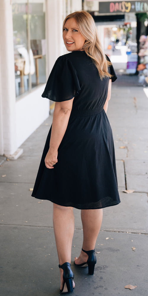 Amelia dress - black