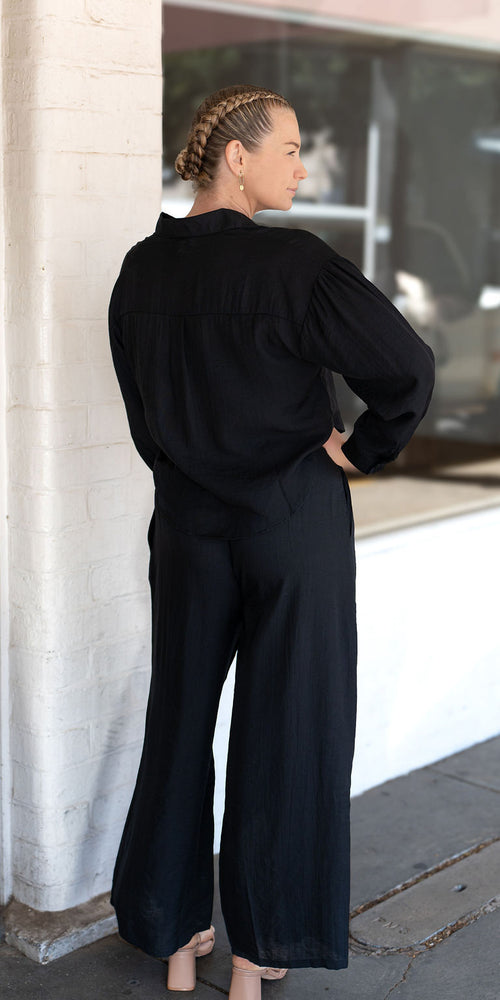 Paris top - black