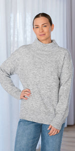 Perry Knit - grey marle