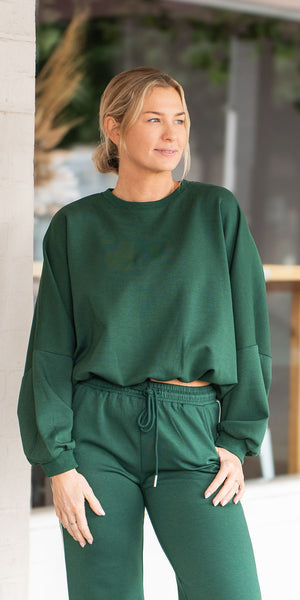 *PRE-ORDER* Bowie sweater - green