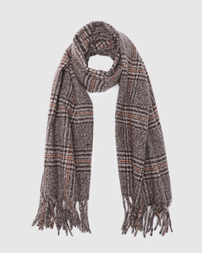 Cardiff Scarf - chocolate