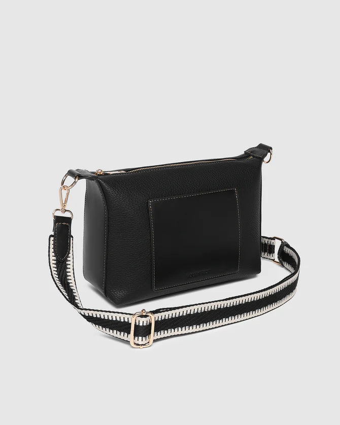Havana crossbody - black