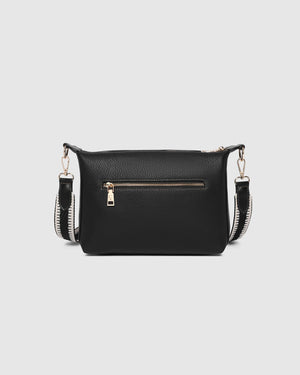 Havana crossbody - black