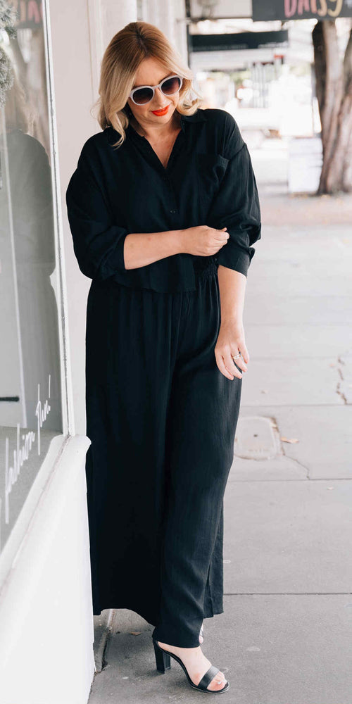 Paris pants - black