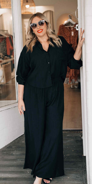 Paris pants - black