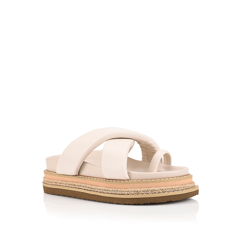 Thelma platform slide - bone