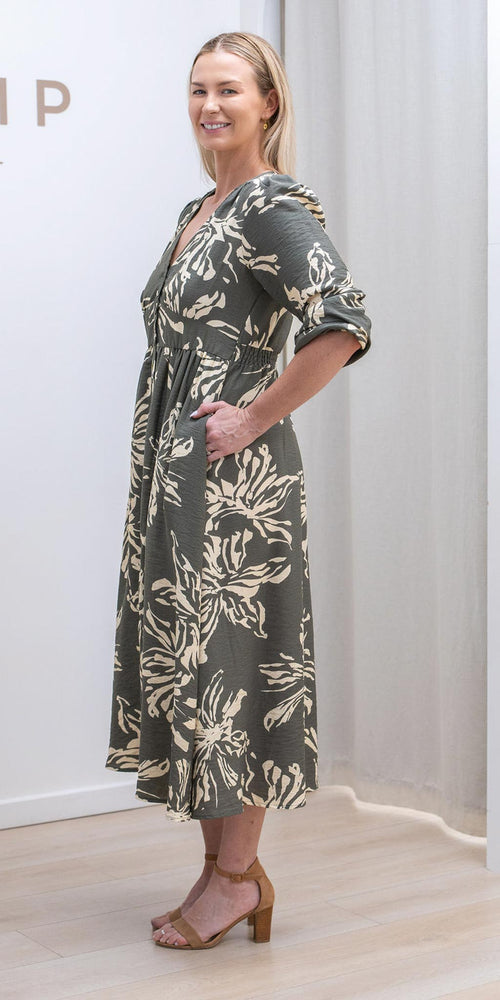 Marla dress - sage